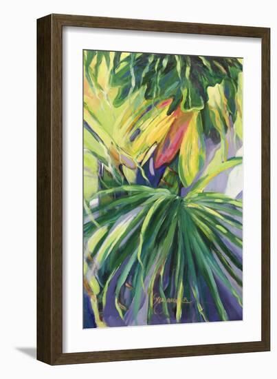 Jardin Abstracto II-Suzanne Wilkins-Framed Art Print