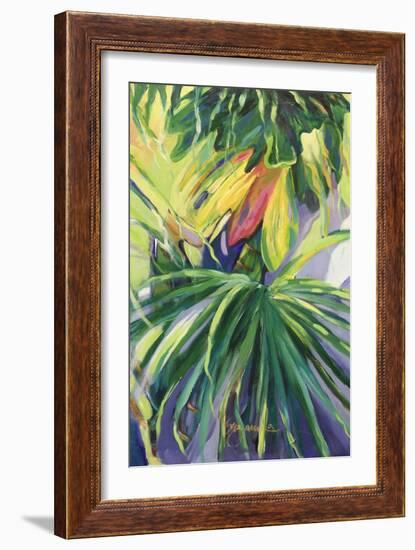 Jardin Abstracto II-Suzanne Wilkins-Framed Art Print