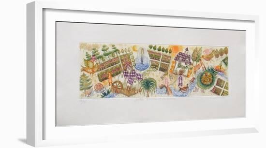 Jardin D'Ombre Et De Lumière-Françoise Deberdt-Framed Limited Edition