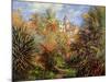 Jardin de Bordighera-Claude Monet-Mounted Art Print