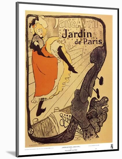 Jardin de Paris-Henri de Toulouse-Lautrec-Mounted Art Print