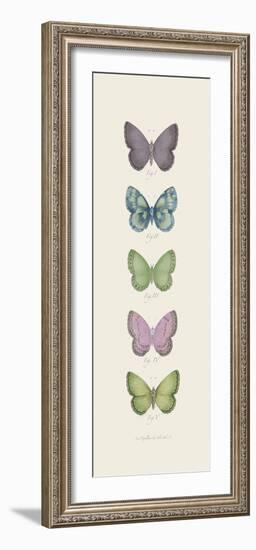 Jardin des Papillons I-Maria Mendez-Framed Giclee Print