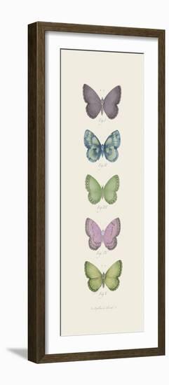 Jardin des Papillons I-Maria Mendez-Framed Giclee Print