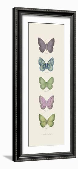 Jardin des Papillons I-Maria Mendez-Framed Giclee Print