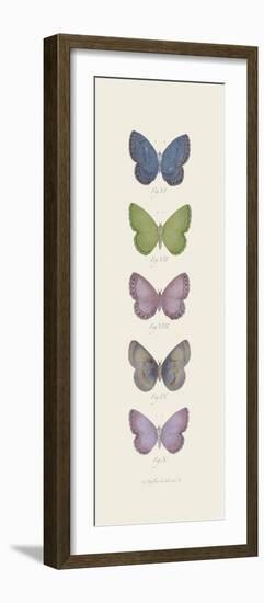 Jardin des Papillons II-Maria Mendez-Framed Giclee Print