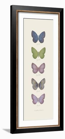 Jardin des Papillons II-Maria Mendez-Framed Giclee Print