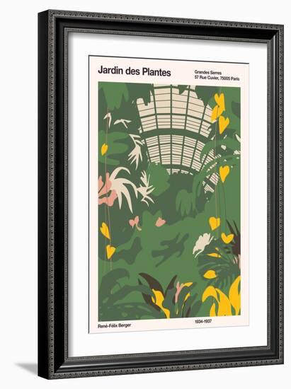 Jardin Des Plantes - Paris, 2021 (Digital)-Florent Bodart-Framed Giclee Print