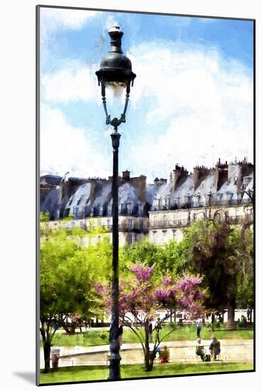 Jardin des Tuileries in Paris-Philippe Hugonnard-Mounted Giclee Print