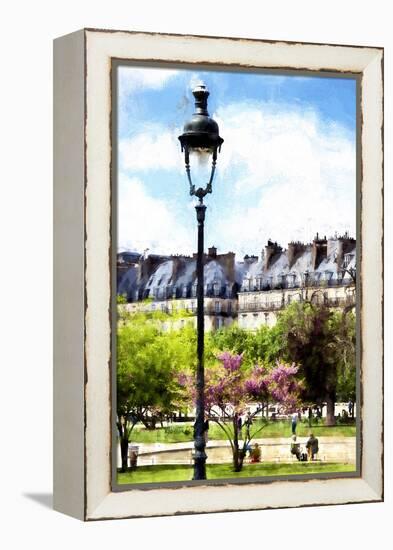 Jardin des Tuileries in Paris-Philippe Hugonnard-Framed Premier Image Canvas