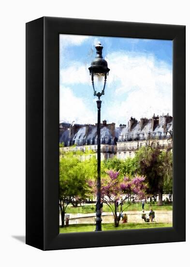 Jardin des Tuileries in Paris-Philippe Hugonnard-Framed Premier Image Canvas