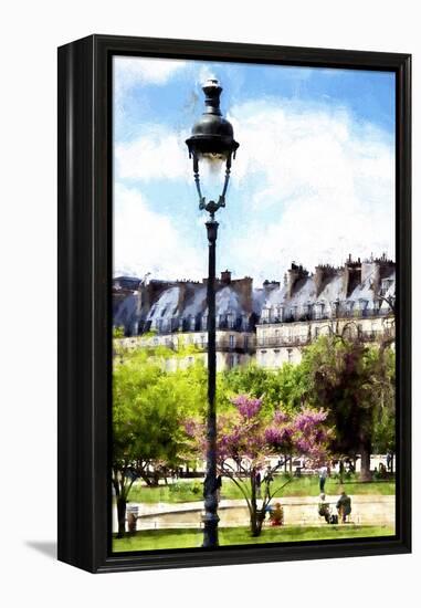 Jardin des Tuileries in Paris-Philippe Hugonnard-Framed Premier Image Canvas