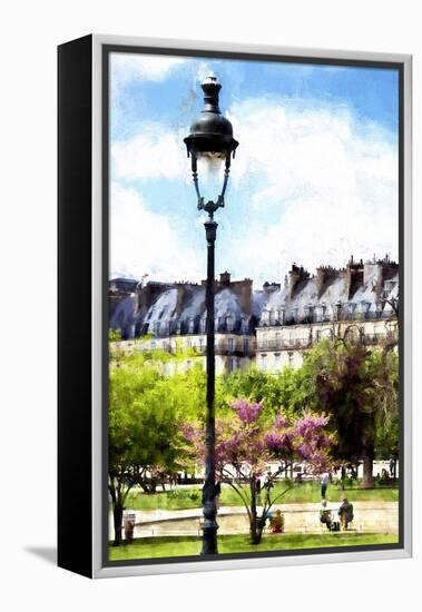 Jardin des Tuileries in Paris-Philippe Hugonnard-Framed Premier Image Canvas