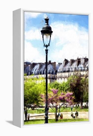 Jardin des Tuileries in Paris-Philippe Hugonnard-Framed Premier Image Canvas