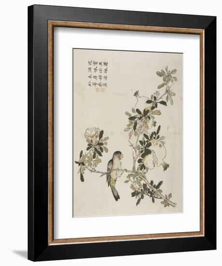 "Jardin du grain de moutarde"-null-Framed Giclee Print