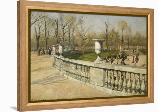 Jardin Du Luxembourg, 1883-Fritz Thaulow-Framed Premier Image Canvas