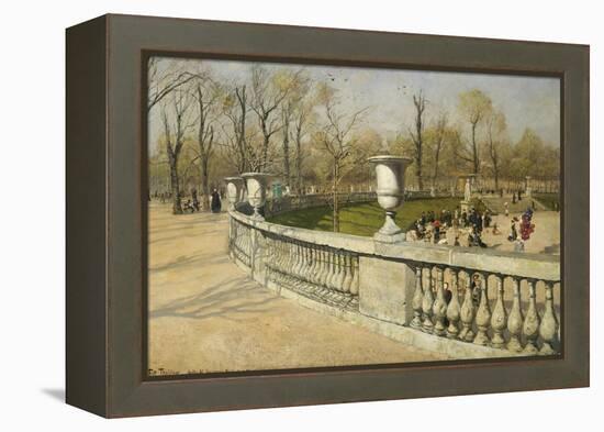 Jardin Du Luxembourg, 1883-Fritz Thaulow-Framed Premier Image Canvas