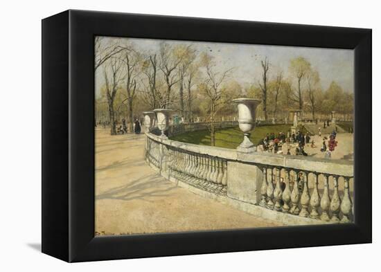 Jardin Du Luxembourg, 1883-Fritz Thaulow-Framed Premier Image Canvas