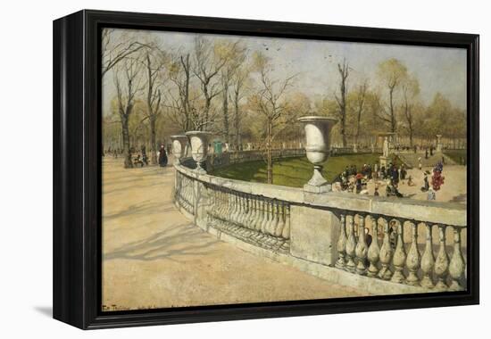 Jardin Du Luxembourg, 1883-Fritz Thaulow-Framed Premier Image Canvas