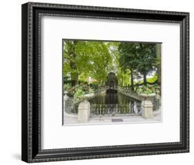 Jardin Du Luxembourg and Fountaine de L'Observatoire-Sylvia Gulin-Framed Photographic Print