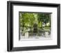 Jardin Du Luxembourg and Fountaine de L'Observatoire-Sylvia Gulin-Framed Photographic Print