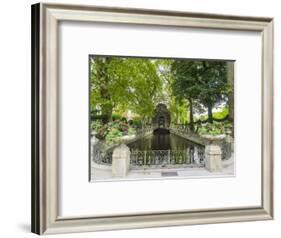 Jardin Du Luxembourg and Fountaine de L'Observatoire-Sylvia Gulin-Framed Photographic Print