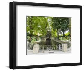 Jardin Du Luxembourg and Fountaine de L'Observatoire-Sylvia Gulin-Framed Photographic Print