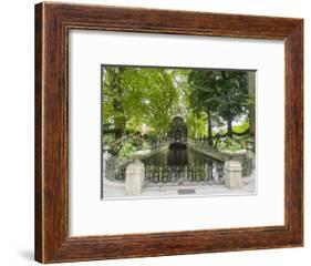 Jardin Du Luxembourg and Fountaine de L'Observatoire-Sylvia Gulin-Framed Photographic Print