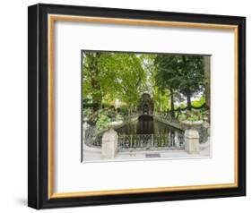 Jardin Du Luxembourg and Fountaine de L'Observatoire-Sylvia Gulin-Framed Photographic Print