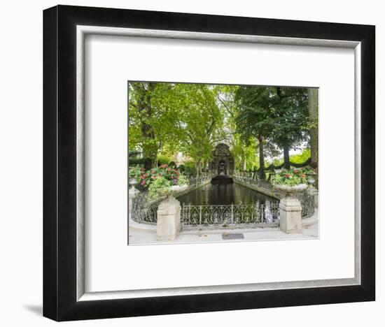 Jardin Du Luxembourg and Fountaine de L'Observatoire-Sylvia Gulin-Framed Photographic Print