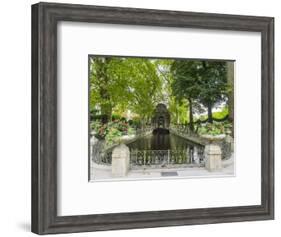 Jardin Du Luxembourg and Fountaine de L'Observatoire-Sylvia Gulin-Framed Photographic Print