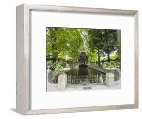 Jardin Du Luxembourg and Fountaine de L'Observatoire-Sylvia Gulin-Framed Photographic Print