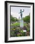 Jardin Du Luxembourg and statue-Sylvia Gulin-Framed Photographic Print