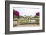 Jardin Du Luxembourg with Palace du Luxembourg with formal garden-Sylvia Gulin-Framed Photographic Print