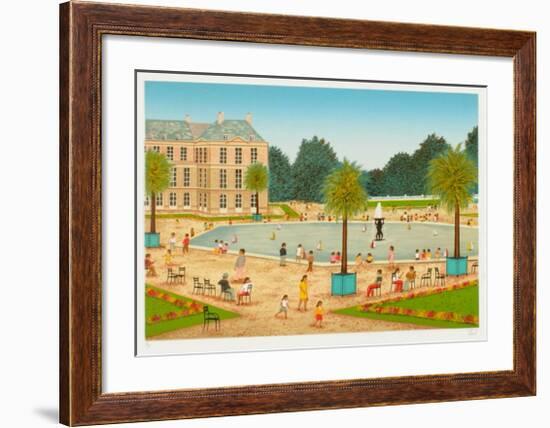 Jardin Du Luxembourg-Fanch Ledan-Framed Limited Edition