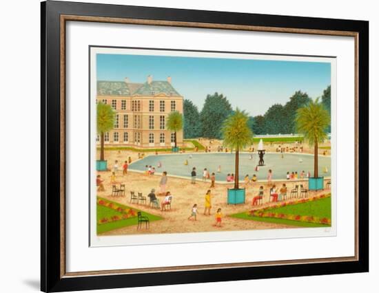 Jardin Du Luxembourg-Fanch Ledan-Framed Limited Edition