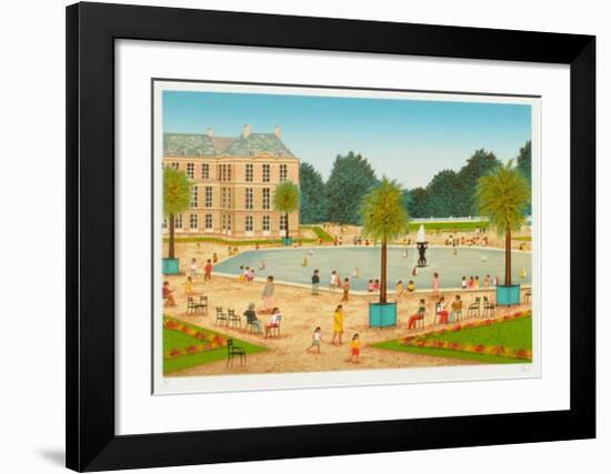 Jardin Du Luxembourg-Fanch Ledan-Framed Limited Edition