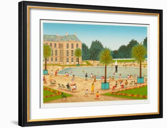 Jardin Du Luxembourg-Fanch Ledan-Framed Limited Edition