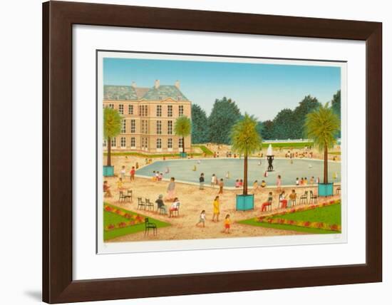 Jardin Du Luxembourg-Fanch Ledan-Framed Limited Edition