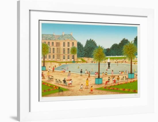 Jardin Du Luxembourg-Fanch Ledan-Framed Limited Edition