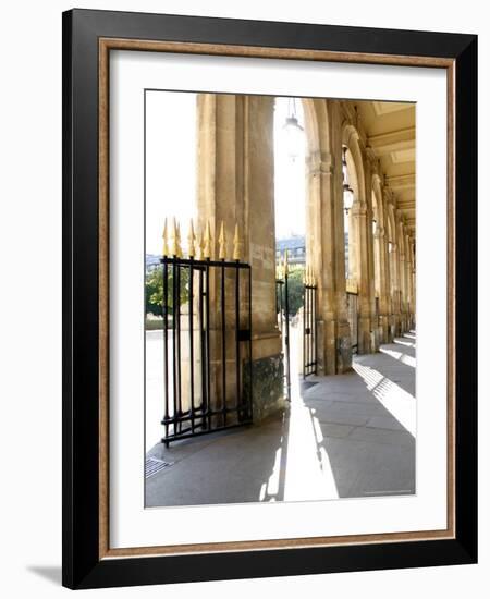 Jardin du Palais Royal, Royal Palace Garden, Paris, France-Michele Molinari-Framed Photographic Print