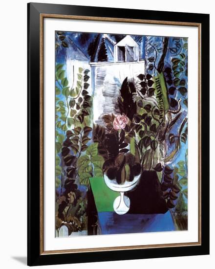 Jardin Et Maison-Raoul Dufy-Framed Art Print