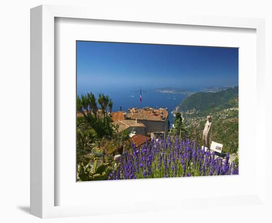 Jardin Exotique in Eze, Cote D´Azur, Alpes-Maritimes, Provence-Alpes-Cote D'Azur, France-Katja Kreder-Framed Photographic Print