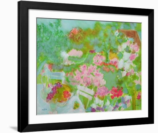 Jardin Fleuri-Michele Gour-Framed Limited Edition