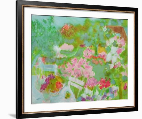 Jardin Fleuri-Michele Gour-Framed Limited Edition