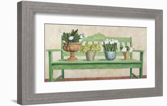 Jardin Francais-Remy Dellal-Framed Art Print