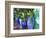 Jardin Majorelle and Museum of Islamic Art, Villa Pottery, Marrakech, Morocco-Walter Bibikow-Framed Photographic Print