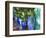 Jardin Majorelle and Museum of Islamic Art, Villa Pottery, Marrakech, Morocco-Walter Bibikow-Framed Photographic Print