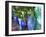 Jardin Majorelle and Museum of Islamic Art, Villa Pottery, Marrakech, Morocco-Walter Bibikow-Framed Photographic Print