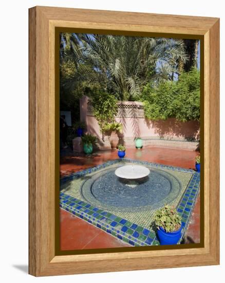 Jardin Majorelle, Marrakech, Morocco, North Africa, Africa-Ethel Davies-Framed Premier Image Canvas