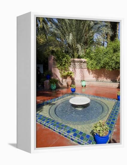 Jardin Majorelle, Marrakech, Morocco, North Africa, Africa-Ethel Davies-Framed Premier Image Canvas